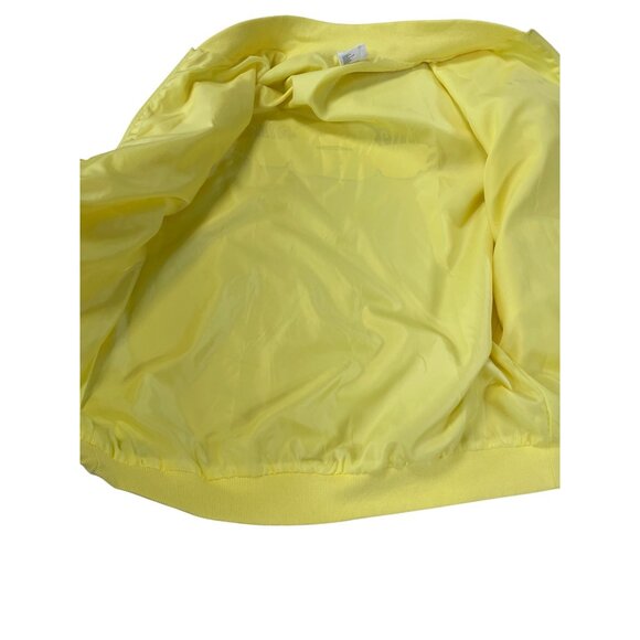 Friends Central Perk By Culture Fly Mens yellow Graphic Sip Bomber Jacket Sz M S - Picture 14 of 16